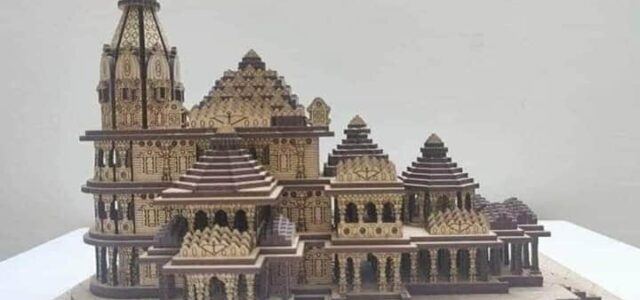 श्रीराम मंदिर निर्माण के मानचित्र को प्राधिकरण बोर्ड से मंजूरी