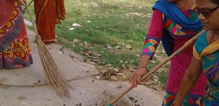 जिले में चलाया गया स्वच्छता अभियान