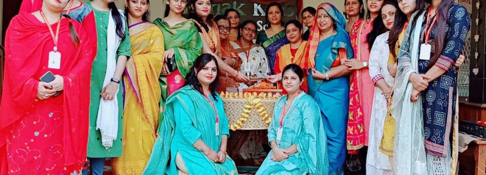 कनक किड्स में हर्षोल्लास के साथ मनाया दीपावली का त्यौहार