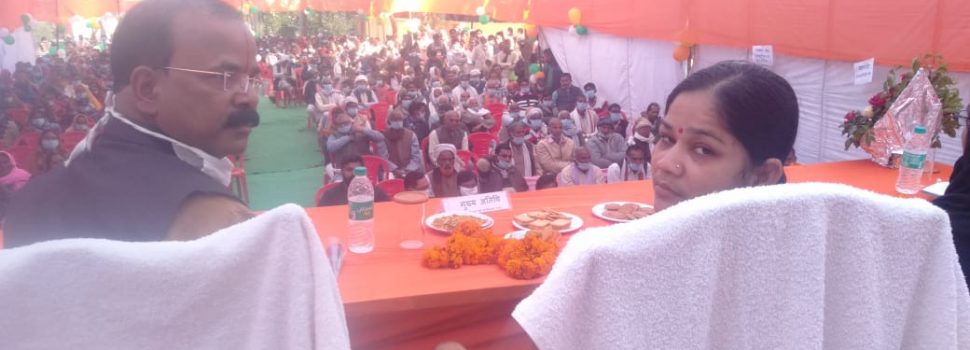 किसानों को एकजुट कर विधायिका संजू ने किसान बिल का किया समर्थन