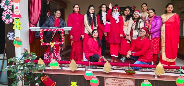 कनक किड्स में उमंग से मनाया गया क्रिसमस पर्व