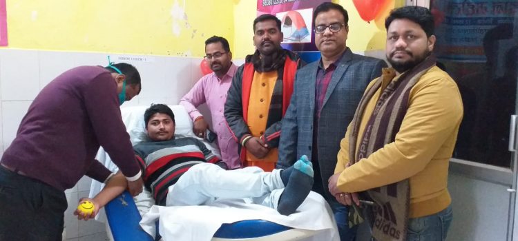 26 युवाओं ने किया स्वामी विवेकानंद की जयंती पर रक्तदान